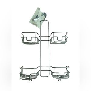 Silver Wired Shower Organizer